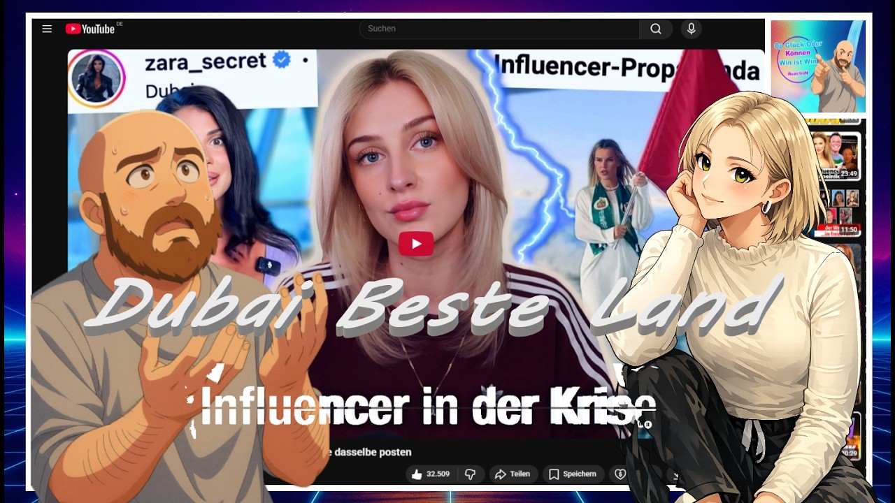 ein Nobody reagiert auf Sashka Dumm, dümmer, Dubai – Influencer & warum gerade alle dasselbe posten