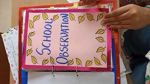 IGNOU B.ED Internship file-1