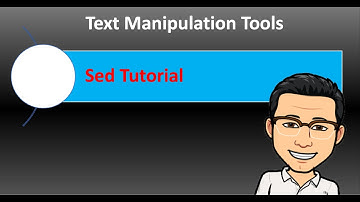 Manipulate text easily using SED stream editor
