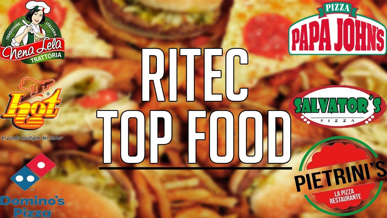 Las 6 mejores pizzas de Barranquilla RITEC TOP FOOD YouTube