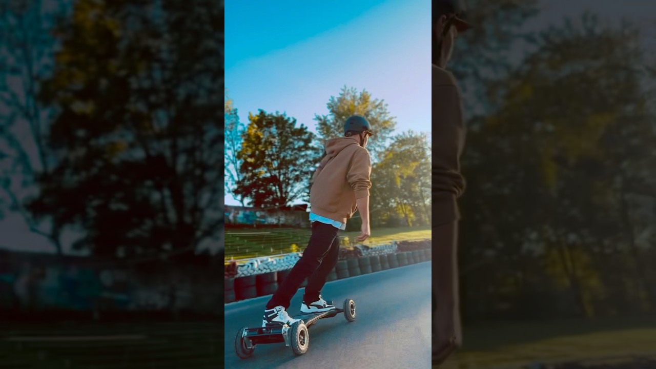 Vorschaubild des Videos: ONSRA VELAR 2.0 Electric Skateboard on the race track