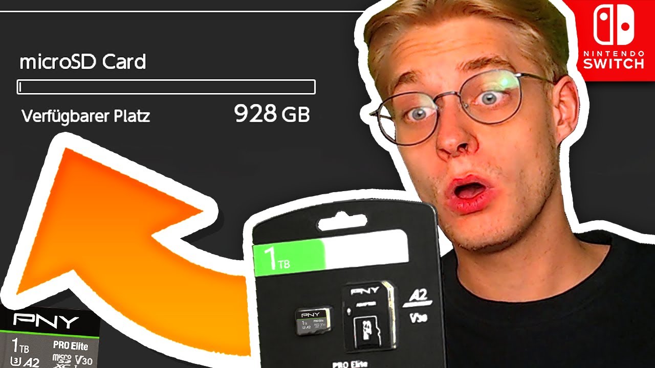 Die BESTE micro SD Card für EURE Nintendo Switch? PNY PRO Elite 1TB