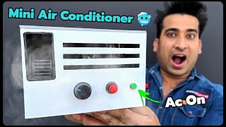 How To Make Mini Ac Without Peltier Module || घर पर बनाओ Ac Cooler का बाप