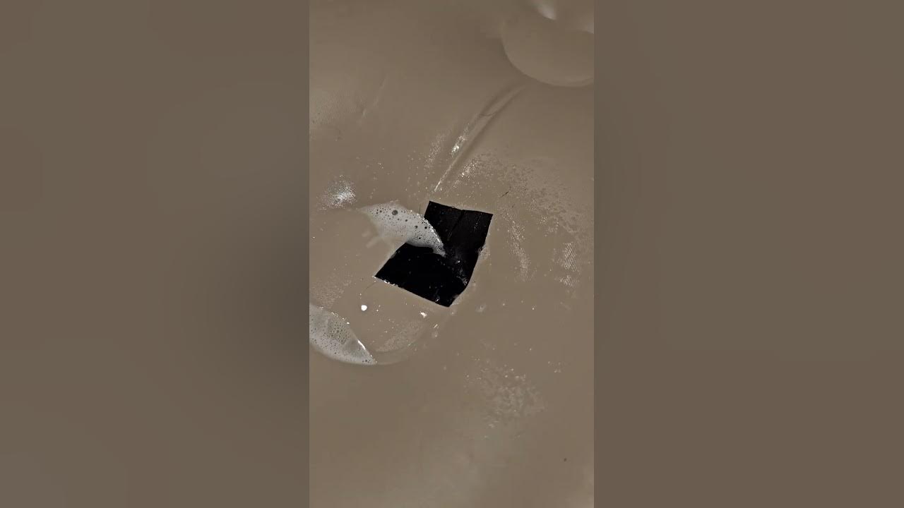 Fix hole in air mattress seam quickly YouTube