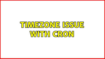 Timezone issue with cron (5 Solutions!!)