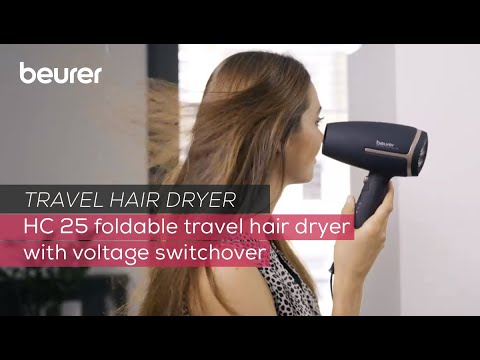 Product video HC 25 travel hair dryer