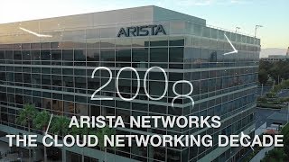 Arista Networks The Cloud Networking Decade