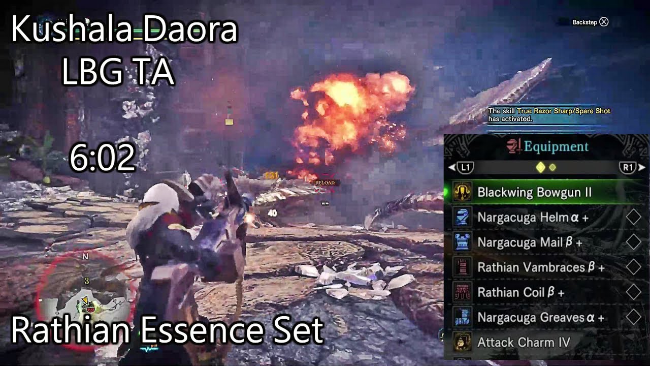 Mhwi Mr5 Kushala Daora クシャルダオラ Lbg Ta Rules Claw 6 02 Youtube
