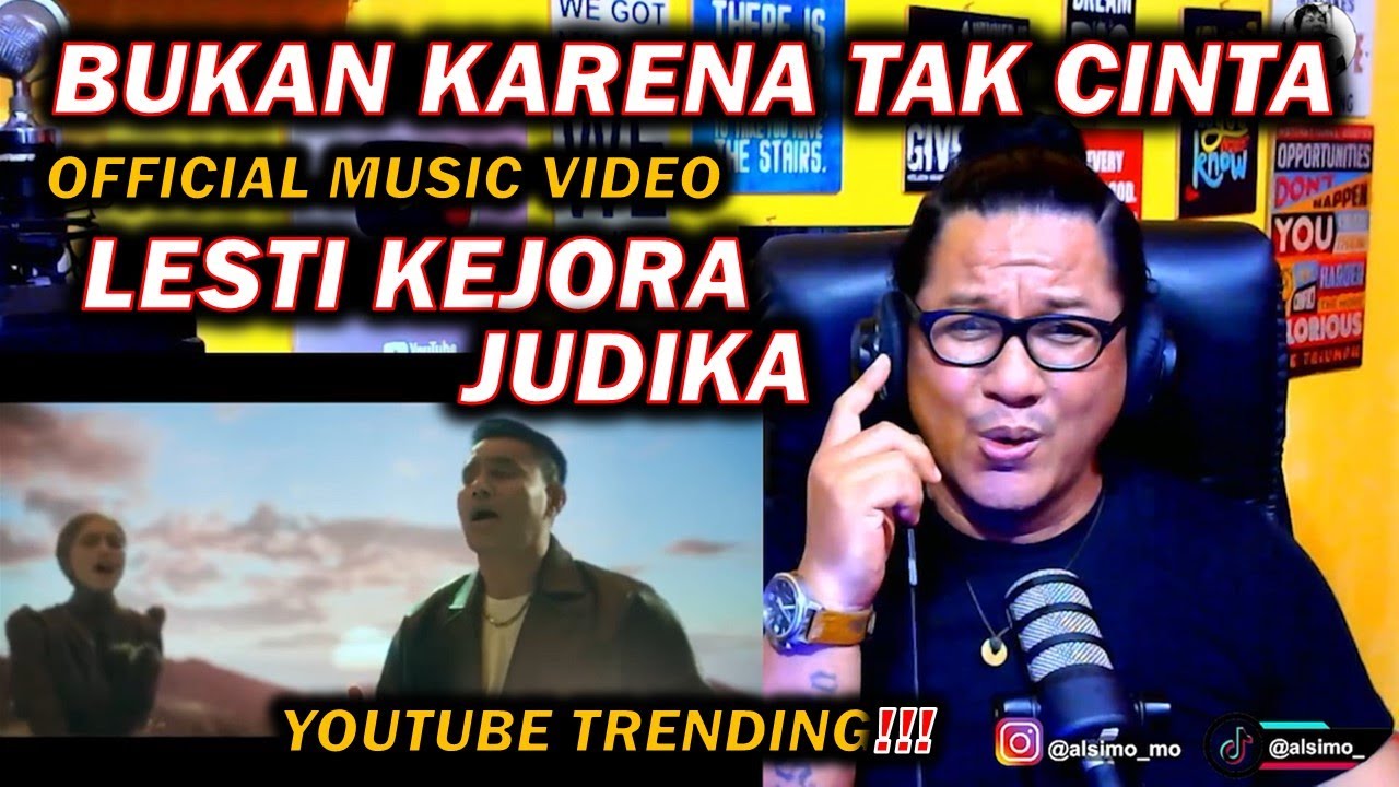 Judika x Lesti   Bukan Karena Tak Cinta Official Music Video