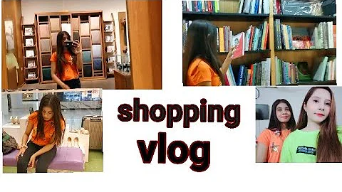 Shopping vlog at Pakages mall with Narmeen khan an...