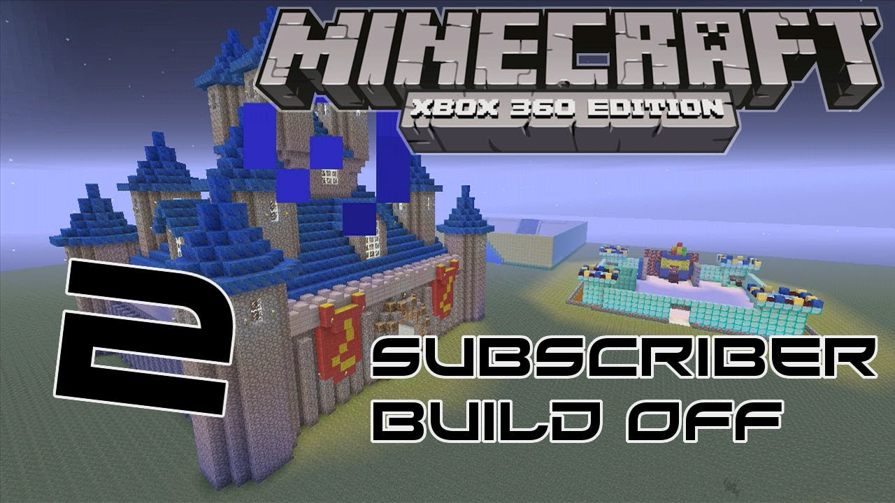Minecraft Subscriber Build Off - Castles [2] - YouTube