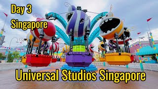 BERMAIN WAHANA DI UNIVERSAL STUDIO - SINGAPORE TRIP 5D4N