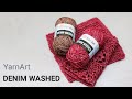 Обзор на пряжу Denim Washed Yarnart