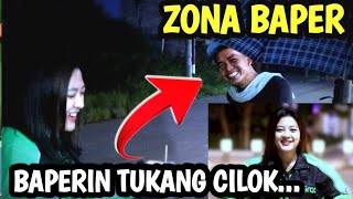 Prank Ojol Cantik Gombalin Pedagang, Mas Nya Manis Sekali