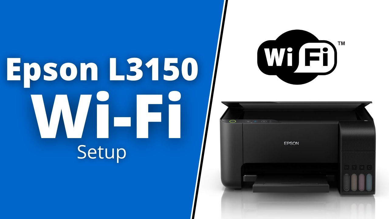 Epson L3150 wifi connection setup - YouTube