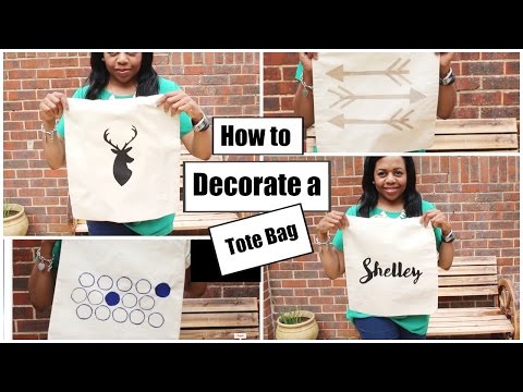 DIY| How to decorate a Tote Bag