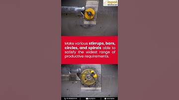 Ispat F13 Stirrup bending Machine