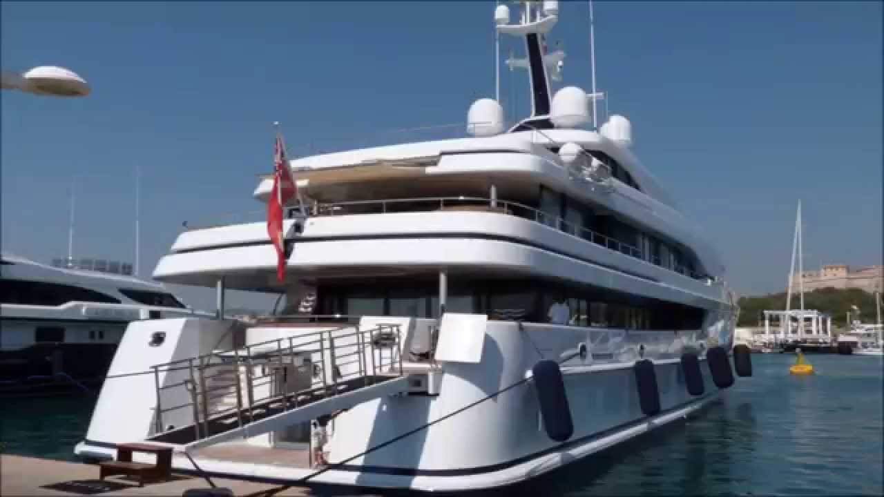 Charles Wang and his Crazy US$ 55,000,000 Yacht Aurora - YouTube
