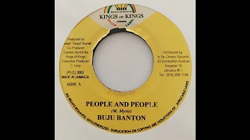 Buju Banton - People And People - Kings Of Kings 7inch 2003 Bad Company Riddim