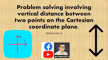 Problem solving involving vertical distance between two points