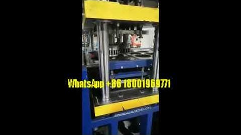 Plastic Flowerpot Automatic Holes Punching Machine