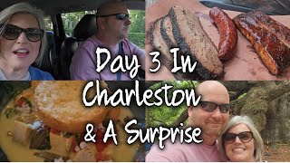 Day 3 in Charleston  Ft Sumter,  And A Huge Surprise with Tammy Nichols from Collard Valley Cooks