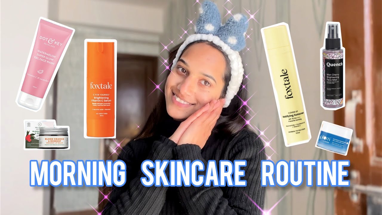 MY SKINCARE ROUTINE for glowing skin || with affordable products 🧴🫧 ...