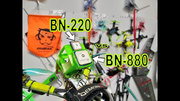 Beitian GPS || BN-220 Vs BN-880 || FLIGHT TEST COMPARISON