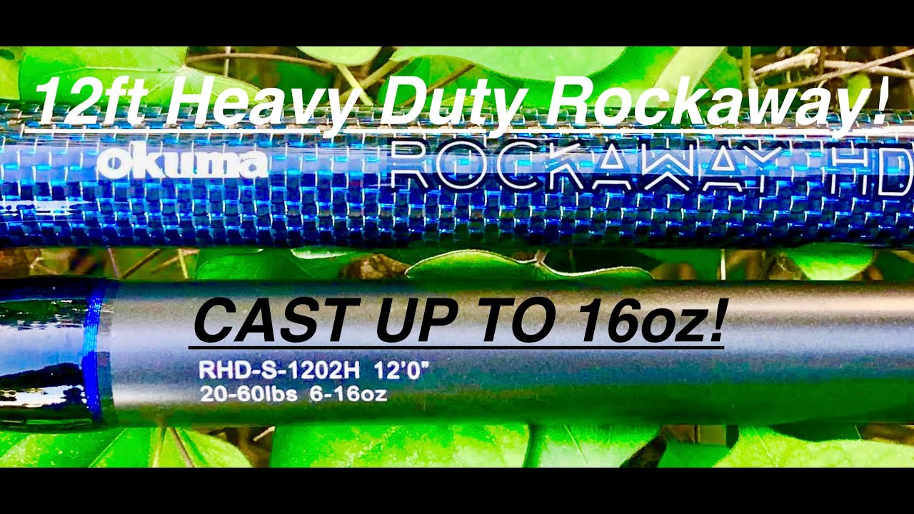 Quick 1min Look @ Okuma's 12' HD Rockaway Surf Rod! 