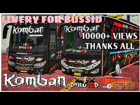 Bus Simulator Indonesia Komban Dawood Skin
