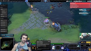 Dota2 Puck - Initiating with a blink dagger