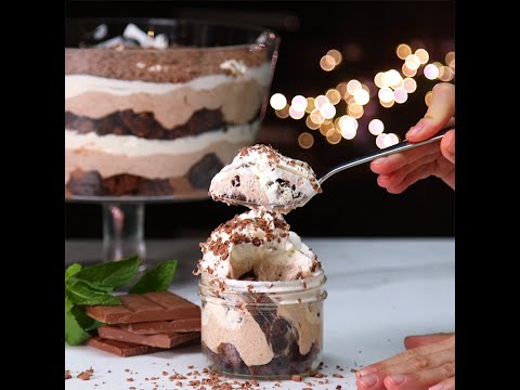 Chocolate Brownie & Mousse Trifle