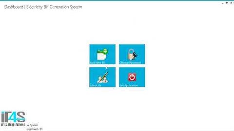C# Tutorial - Electricity Bill Generation System using C# | Metro Forms