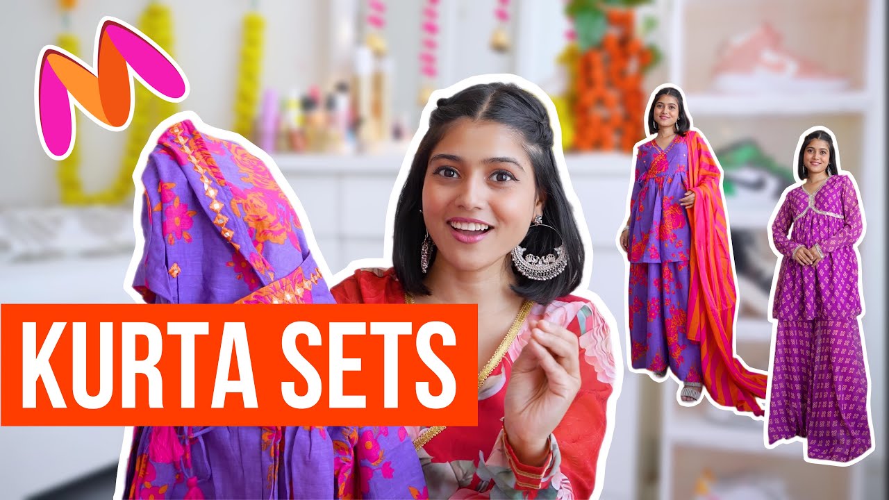 I Got Festive Kurta Sets from Myntra | Festive Kurta Sets | Myntra Haul ...