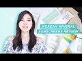 😎Korean Mineral Sunscreens Review » Recommendation for Each Skin Type