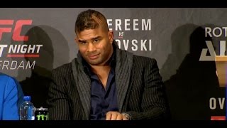 Alistair Overeem: 'CM Punk is Making a Mistake' (UFC 203)