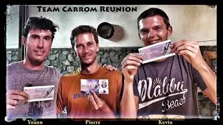 Carrom Black Slam Pierre vs Kevin in Reunion Island