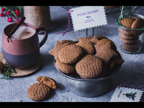 Χριστουγεννιάτικα μπισκότα Gingerbread