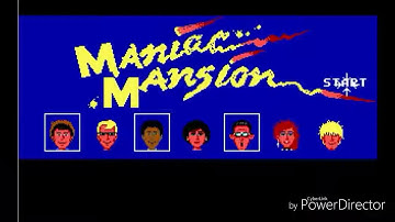 Maniac Mansion INTRO (Original DOS Version) | LucasArts Point & Click Kultspiel