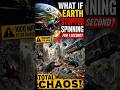 👉 What If Earth Stopped Spinning for 1 Second?#shorts