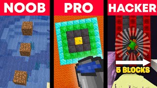 Minecraft NOOB vs PRO vs HACKER: Parkour 😂