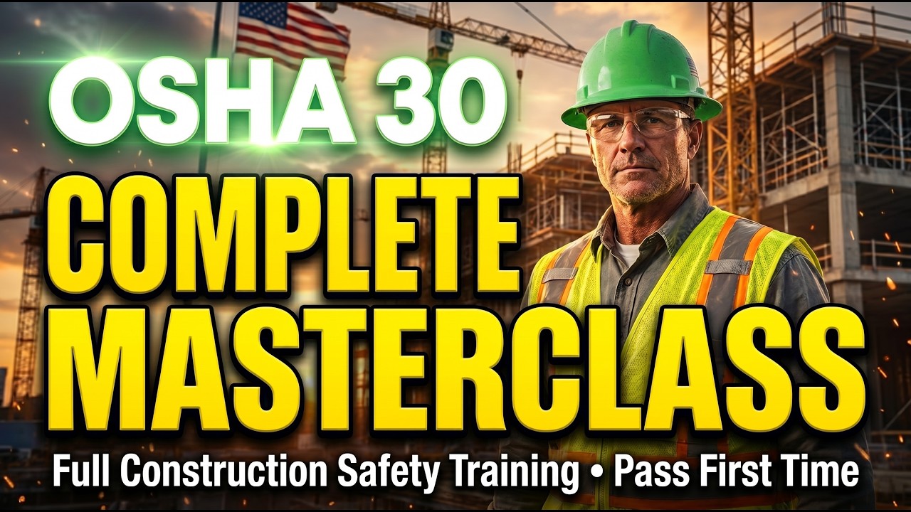 Full OSHA 30 Training – Real Jobsite Examples & Exam Strategies - YouTube
