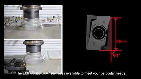 EMP13 - IMTS video showcases our High Performance Heavy Duty 90 degree shoulder mill