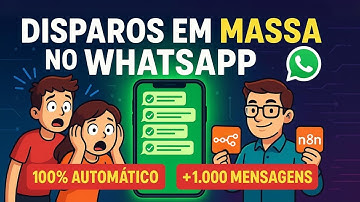 N8N: Disparo em Massa no WhatsApp SEM BANIMENTO (2025) | Automação Segura com Evolution API