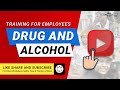 Drug and Alcohol Training for Employees From SafetyVideos.com