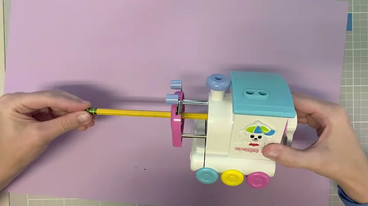 How to use a pencil sharpener