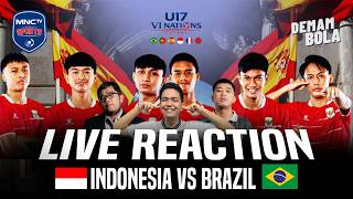 Download lagu Live Reaction Torneo VI Nations u17 Indonesia vs Brazil