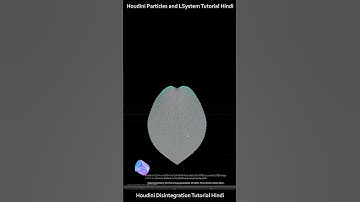 Houdini Tutorial | Hindi | Part 2 - Particles LSystem [English Sub] #sidefxhoudini #breakdown #vfx