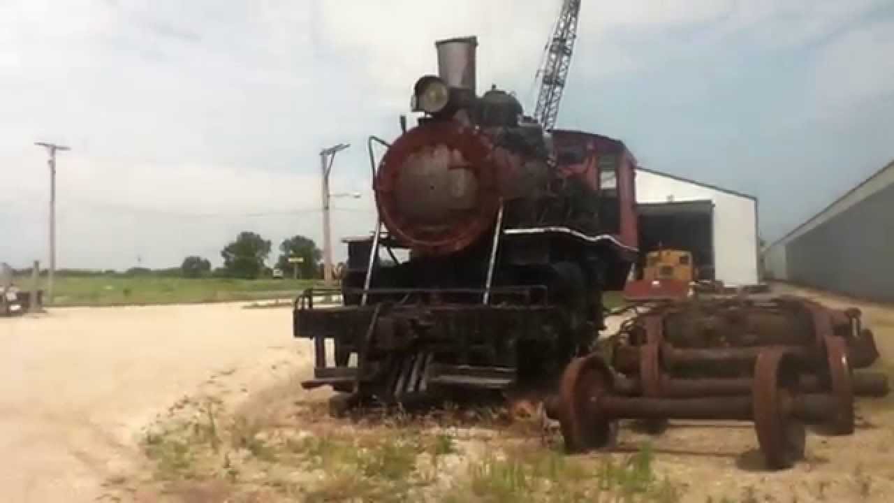 Steam Train Under Restoration YouTube