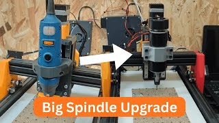 Ender 3 CNC (E3CNC) - 500W Spindle Upgrade